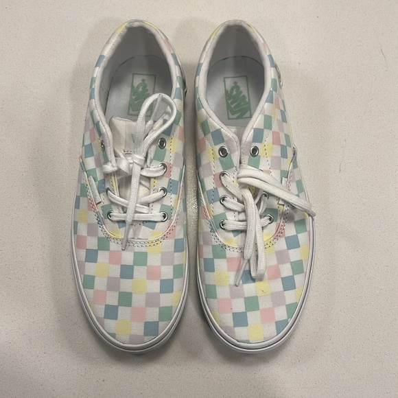 Vans Pastel Checkerboard Sneakers - Picture 1 of 7